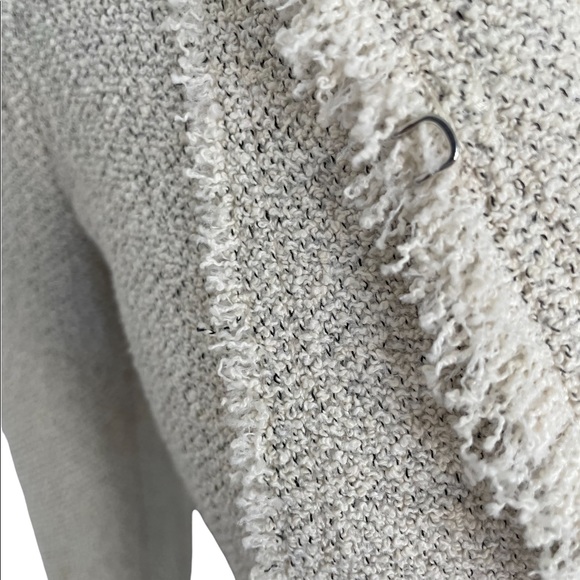 Rebecca Taylor Tweed Jacket in Limestone Size 0 - Picture 13 of 13